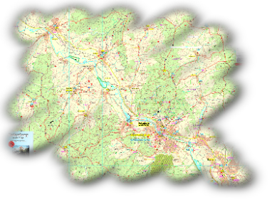 �bersichtskarte Fuldasteig